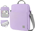 Dadanism 13 Inch Tablet Sleeve Bag with Shoulder Strap & Handle for New iPad Air 13" M4/M3 2026/2025, iPad Pro 13" M5/M4 2025/2024, iPad Pro 12.9", Galaxy Tab S10+/S9 FE+/S9+ 12.4", Grey Purple