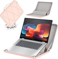 Smatree MS47T Hard EVA Protective Sleeve Case with Stand Compatible for 14 inch HP Pavilion x360 2-in-1 Laptop 14t/14, for 14 inch HP Envy x360 14t-es000, Pink