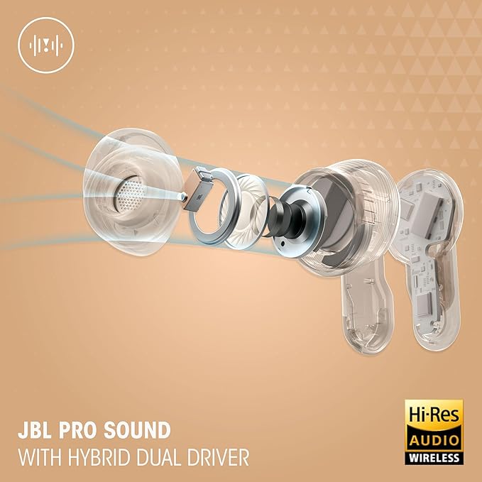 JBL Tour Pro 3 - True Wireless Noise Cancelling Earbuds with Smart Charging Case, Legendary Pro Sound with Hybrid Dual-Driver, Spatial 360 Sound with Head Tracking (Black)