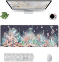 Jellyfish Mouse Pad XL Large Mousepad Non Slip Rubber Base Desk Mat for Laptop Computer Gaming 31.5" X 12"