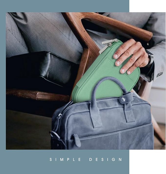 TiMOVO 6-7 Inch Tablet Sleeve for eReader Book Paperwhite/Colorsoft Signature Edition, Protective Sleeve Cover Case with Pocket for E-Reader/Oasis & Kobo Devicess, Bodhi Green