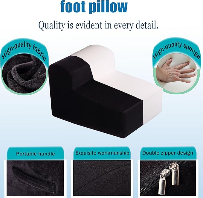 Foot Rest for Under Desk At Work.Ergonomic Foot Rest for Under Desk At Work,Rest for Under Desk Office & Home,Footstool Leg Elevation