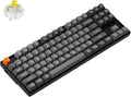 Keychron K8 Max Custom Mechanical Keyboard Wireless, TKL 2.4 GHz/Bluetooth 5.1/Wired QMK Programmable RGB, Hot-Swappable with Keychron Super Banana Switch Compatible with Mac Windows Linux