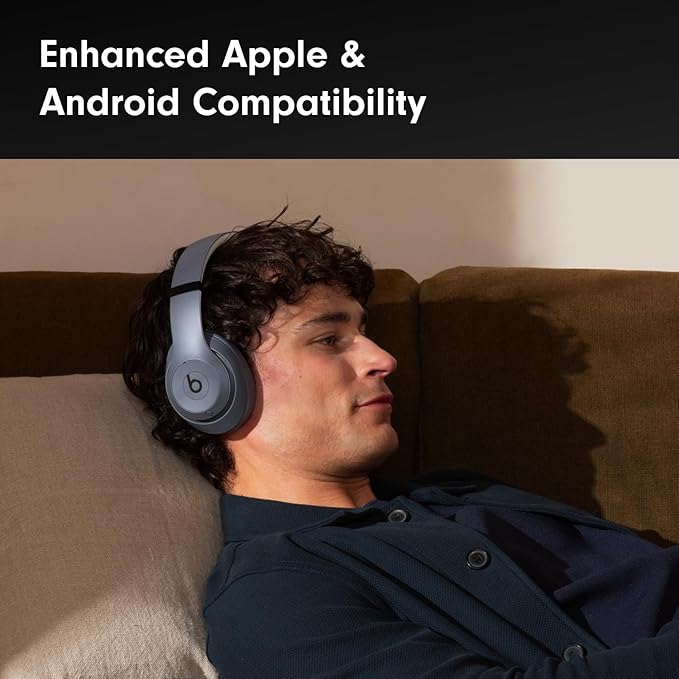 Beats Studio Pro Premium Wireless Over-Ear Headphones- Up to 40-Hour Battery Life, Active Noise Cancelling, Great for Travel & Commuting, Apple & Android Compatible - Exclusive Sand Gray