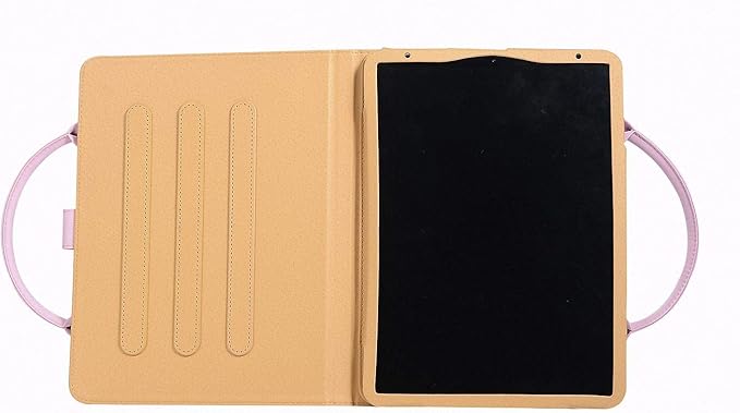 Handbag Case for iPad mini 7.9" Series (Mini 1/2/3/4/5 Generation), Techcircle Cute Bowknot Pocket [Magnetic Closure] Wallet Folio Stand Double Handle PU Leather Carrying Case, Auto Sleep/Wake, Pink