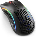 Glorious Gaming Model D- (Small) Wireless Gaming Mouse - 67g Superlight Honeycomb Design, RGB, Ergonomic, Lag Free 2.4GHz Wireless, Up to 71 Hours Battery - Black