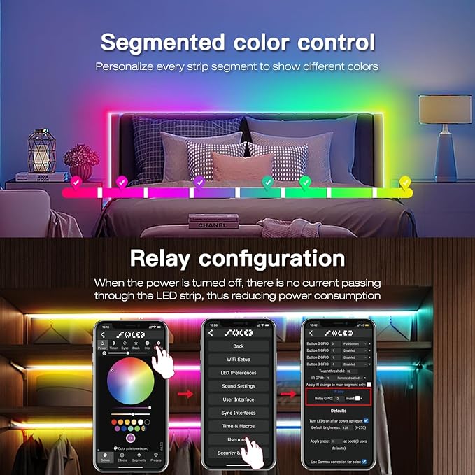 GLEDOPTO ESP32 WLED LED Strip Controller Dynamic RGB IC IO33 DIY Port App Control Easy Wiring Terminal for WS2811 WS2812 SK6812 TM1814 WS2813 WS2815 FCOB Addressable Strip Light