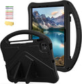 Kids Case for iPad Air 11 inch M4/M3/M2 (2026/2025/2024) & iPad Pro 11 inch M5/M4 (2025/2024) with Pencil Holder/Handle Kickstand/Lightweight Soft EVA Shockproof Boy Girl Stand Cover, Black