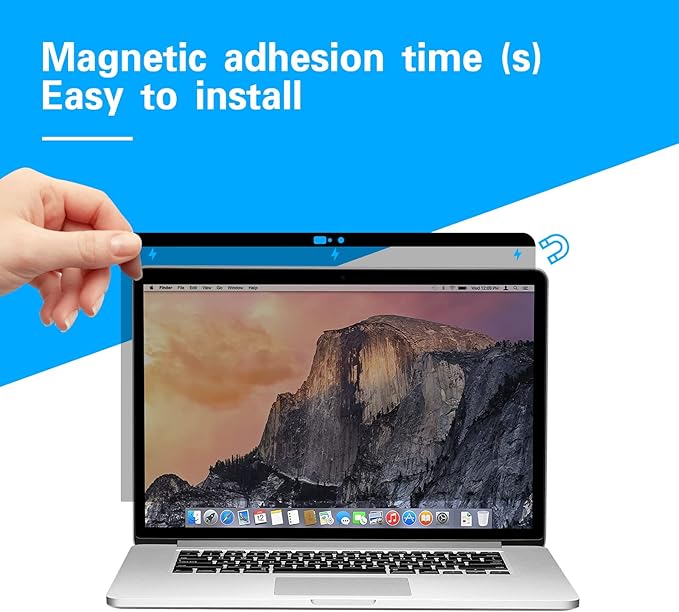 Privacy Screen Protector for MacBook 12 Inch (2015-2017) Removable Laptop Privacy Screen Shield