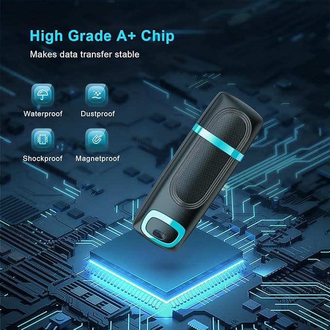 RAOYI 2 Pack 32GB USB 3.0 Flash Drive Thumb Drive High Speed Memory Stick Jump Drive Portable Zip Drive for PC Laptop