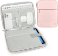 Dadanism 9-11 Inch Tablet Sleeve Padded Carrying Case for iPad (A16) 11th Gen 11", iPad 10th Gen 10.9", iPad Air M4/Pro M5 11", iPad Air 5/4, iPad 9/8/7th Gen, Galaxy Tab A11+ Plus 11",Pink