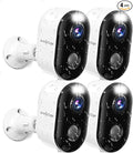 Armorcope Security Cameras Wireless Outdoor, Battery Powered 2k Color Night Vision, AI Motion Detection, IP66 Weatherproof, 2-Way Talk, SD/Cloud Storage, 2.4Ghz WiFi Cameras for Home Security