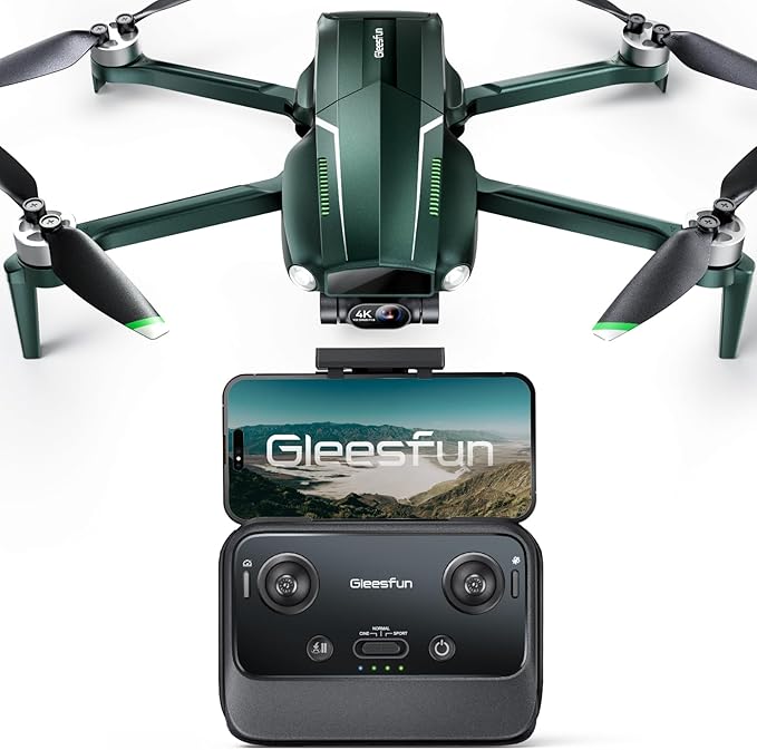 Gleesfun G11MINI 4K Drone with Extra 1 Battery Bundle