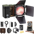 ZHIYUN MOLUS X100 RGB PRO V2 100W Full Color Portable RGB Video Light Continuous Output Lighting with PD Fast Charging,CRI 95+, APP Control 384g for Youtuber Tiktok