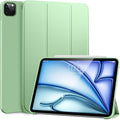 DTTO for iPad Pro 11 Inch 4th/3rd/2nd/1st Generation 2022/2021/2020/2018 Case, Also Fit iPad Air 11-Inch/5th/4th Gen, Slim Lightweight Trifold Stand Soft Back Cover，Auto Sleep/Wake,Light Green