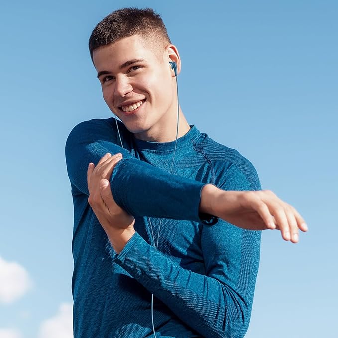 USB C Headphones for iPhone 17 Air 16 15 Pro Max Plus, Type C Earphone with Mic HiFi Stereo Volume Magnet in Ear USBC Wired Earbud for Samsung Galaxy S26 S25 S24 Ultra S23 Fe S22+ Flip/Pixel 10, Blue