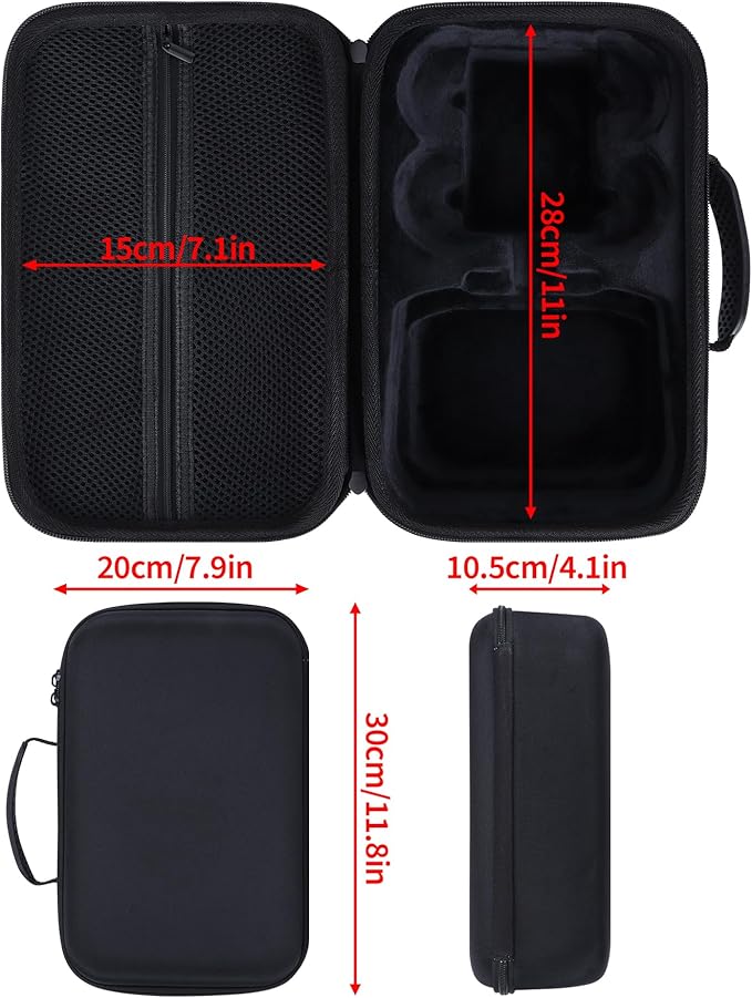 Storage Case Compatible with DJI Neo Mini Drone Aceessories (Black) - NOT Fit for DJI Neo 2