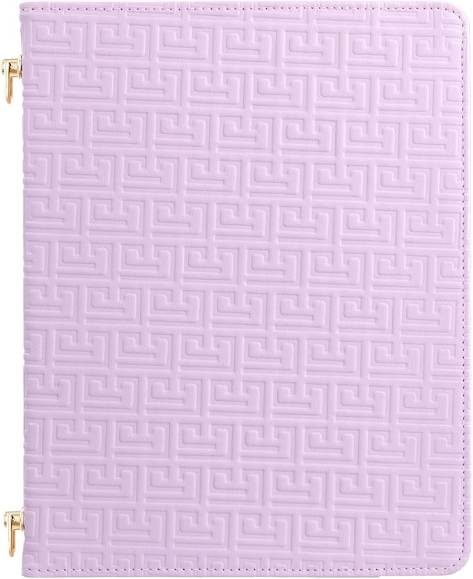 Handbag Case for iPad 9th/8th/7th Gen 10.2", iPad Air 3 2019/iPad Pro 10.5 Case, Techcircle Elegant Crossbody Folio Stand Wallet Case w/Pencil Holder, Card Slots, Hand Strap, Shoulder Strap, Lavender