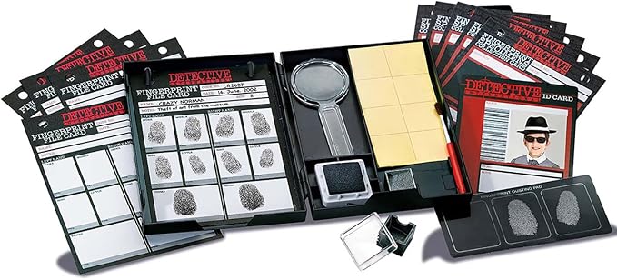 4M Toysmith, Kidzlabs Finger Print Kit, Dectective Science Kit , For Boys & Girls Ages 8+