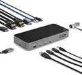 StarTech.com USB-C Triple Monitor Docking Station for MacBook Pro / Air M1 M2 M3 M4 & Windows, Universal 4K HDMI DP Dock, Thunderbolt Compatible, 100W Laptop Charging (116N-USBC-DOCK)