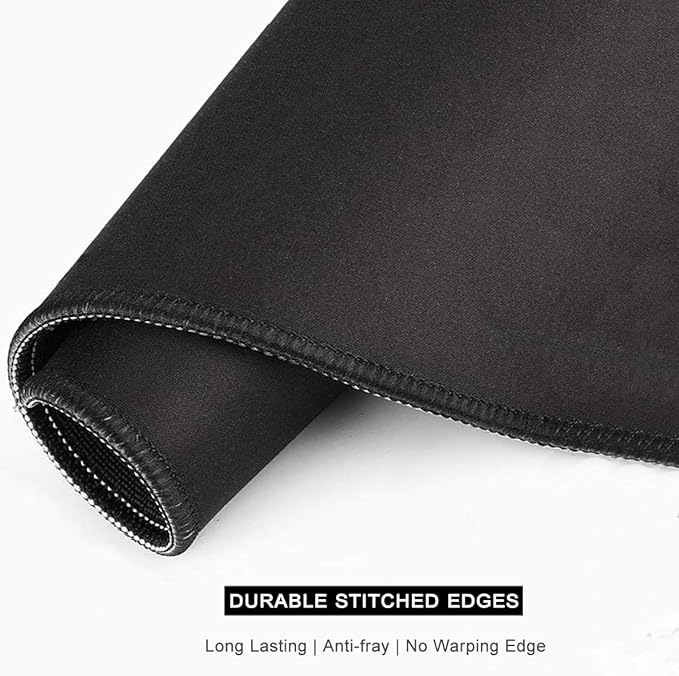Auhoahsil Desk Mat, Ultra Large Mouse Pad, XXL Gaming Mousepad, Pretty Desk Pad, Big Extended Full Size Desktop Desk Matt for Keyboard, Laptop & Computer, 35.5 x 15.7 in, European Vintage Flowers