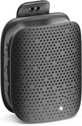 AT&T Essentials Clip Bluetooth Speaker | Mini Portable Bluetooth 5.3 Speaker with USB-C, Waterproof IPX5, 12-Hour Battery, Compact Clip-On Audio for Travel, Dorm, Outdoors - Black
