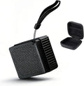 Portable Bluetooth Speakers Wireless, IPX6 Waterproof & Dustproof Small Portable Speaker, High Loud Stereo Sound, Built-in Mic, TWS Pairing, with Storage Box, Easy for Carry/Outdoor/Travel (Black)