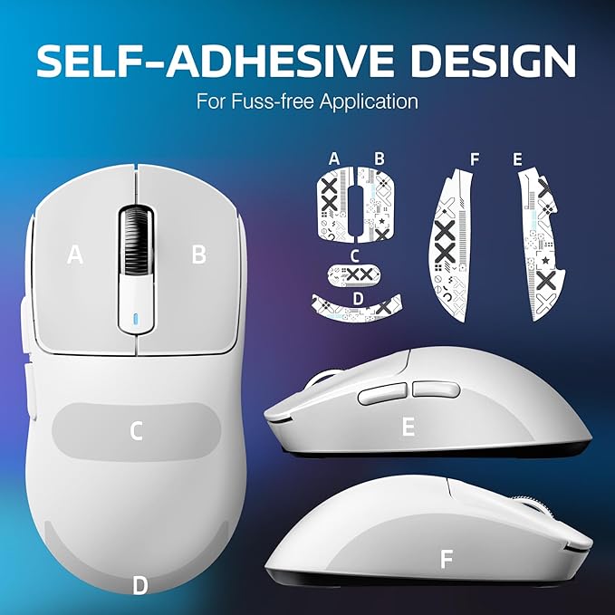 MANBASNAKE Attack Shark X3 Pro 4K/8K Hz Mouse, 59g Superlight BT/2.4G Wireless/Wired Gaming Mouse, PixArt PAW3395 Gaming Sensor, 26000 DPI, Griptape, Programmable Buttons for Win11/Xbox/PS/Mac(White)