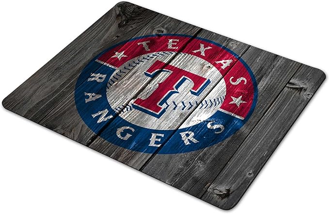 Wood Grain Design Sports Mouse Pad, Non-Slip Rubber Base Mousepad for Computers Laptop, Gaming Mouse Pads for Desk Office Supplies