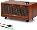 Wooden PC Soundbar Computer Speakers –PC Speakers USB Powered | PC| Line-In | Bluetooth 3 Modes, 3.5mm/USB Input Wooden Computer SoundBar Compact Stereo Speaker for Desktop, Laptop, Monitor, Tablet