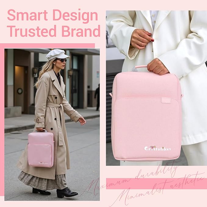 13 Inch Proctive Tablet Sleeve Bag Handle Carrying Case with Shoulder Strap Fits iPad Pro 11 inch,10th 10.9,iPad 9/8/7th Gen, Tab S8/S9 11", Pink