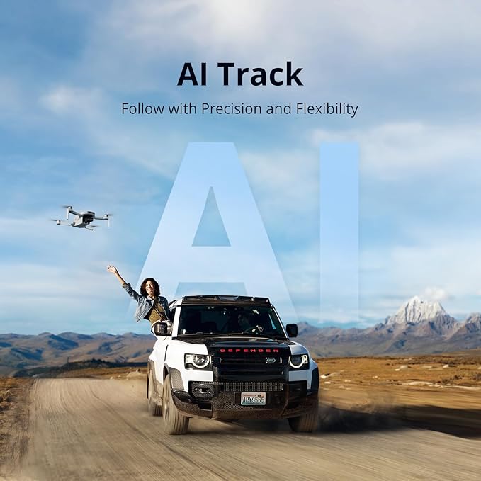 Potensic ATOM 2 Drone with Camera for Adults 4K Video, 8K Photo, Under 249g, 3-Axis Gimbal, 10KM Transmission, AI Track, Vertical Shooting, AI Night Shot, Fly More Combo with 1 Extra Set of Propellers