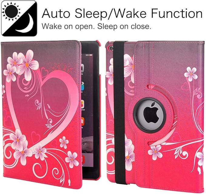 Case for iPad Air (3rd Gen) 10.5" 2019 / iPad Pro 10.5" 2017 Case,360 Degree Rotating Stand Protective Cover, Auto Sleep/Wake