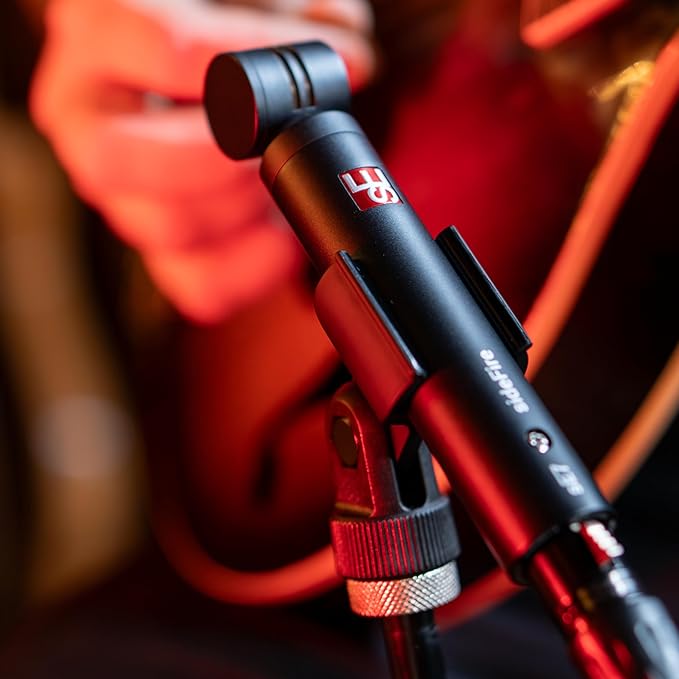 SE ELECTRONICS sE7 sideFire XLR Small Diaphragm Condenser Microphone with 90° Rotated Capsule - Professional Instrument Microphone for Drums & Guitar in Studio or on Stage - Music Recording Mic, Pair