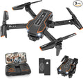 AVIALOGIC Mini Drone with Camera for Kids, Remote Control Helicopter Toys Gifts for Boys Girls, FPV RC Quadcopter with 1080P HD Live Video Camera, Altitude Hold, Gravity Control, 2 Batteries, Black
