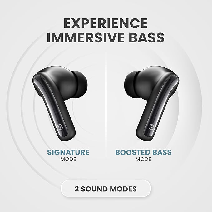 FirstClass - True Wireless Earbuds Noise Cancelling, Bluetooth 5.4 Ear Buds Wireless Bluetooth Earbuds Noise Cancelling Earpods, iPhone and Android Active Earphones with ANC Sound Canceling Headphones