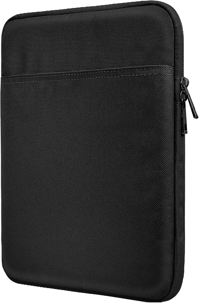 TiMOVO 13 Inch Tablet Sleeve for iPad Air 13" M3 2025, iPad Pro 13"/12.9", Galaxy Tab S9 Plus/S10+/S9 FE+, Remarkable Paper Pro 11.8", Protective Pocket Bag, Black