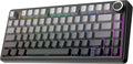 EPOMAKER x Aula F75 Gasket Mechanical Keyboard, 75% Wireless Hot Swappable Gaming Keyboard with Five-Layer Padding&Knob, BT/2.4GHz/USB-C, RGB (Black Gradient, LEOBOG Reaper Switch)