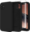 Magnetic for iPhone 11 Phone Case Silicone, Compatible with MagSafe, [Full Camera Protection][Screen Protector] Slim Shockproof Protective Case for iPhone 11 6.1", Black