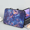 Galaxy Butterfly 12 Inch Laptop Bag Handle Chromebook Case Sleeve Computer Protect Pouch Holder Notebook Sleeve Neoprene Chromebook Cover Soft Carrying Travel Case for Women