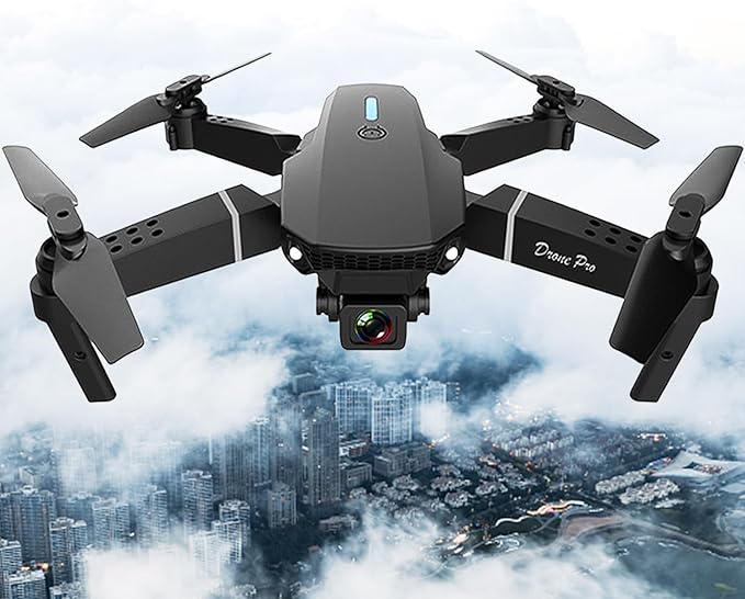 Mini Drone with Camera for Adults - Christmas Toy Gift for Beginner Age 15 Years Old - RC Quadcopter Multirotors | Foldable UAV | WiFi HD FPV Live Video | One Key Take Off/Land | Altitude Hold | Headless Mode | 360° Flip | Carrying Case (2024 Version)