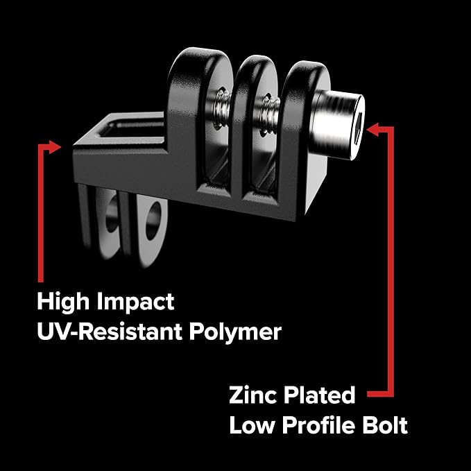 Centering Lens Alignment Adapter (Offset Mount) – Compatible with GoPro, DJI, and Insta360 Action Cameras