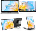 Dopesplay Laptop Screen Extender, 14" FHD 1200P IPS External Portable Monitor for Laptop, Plug & Play Dual Screen Monitor for 14"-17" Laptops, Compatible with Mac, Wins, Chrome, Android, Dex