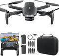 GPS Drone with Camera for Adults 4k,Brushless Motor, Auto Return Home, Follow Me,Optical Positioning,5G FPV Video Transmission,120°FOV Camera, 90°Adjustable Lens,2Batteries, Carrying Case,Under249g