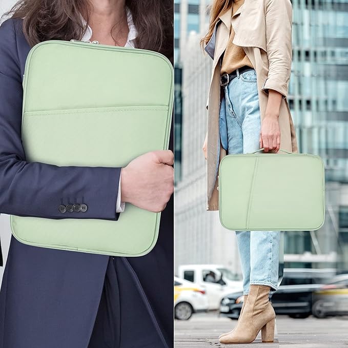 13 inch iPad Case Tablet Sleeve for 2026 13 Inch iPad Pro M5/M4, iPad Air M4 M3, 12.9-in iPad Pro M2&M1 with Magic/Smart Keyboard, Green