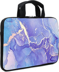 Laptop Sleeve Case 11.6" 12.1 Inch Neoprene Laptop Sleeve/Notebook Computer Pocket Case/Chromebook Case/Tablet Briefcase Carrying Bag Compatible For Men， Women ，boys， girls (Purple)