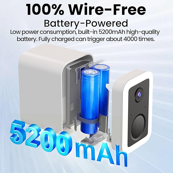 Security Camera Wireless Outdoor with Solar Panel, Free Cloud Storage, Integrated Spotlight & Siren, 1-6 Months Battery Life, Cameras for Home Security Support 5G & 2.4GHz WiFi, IP66 Weatherproof