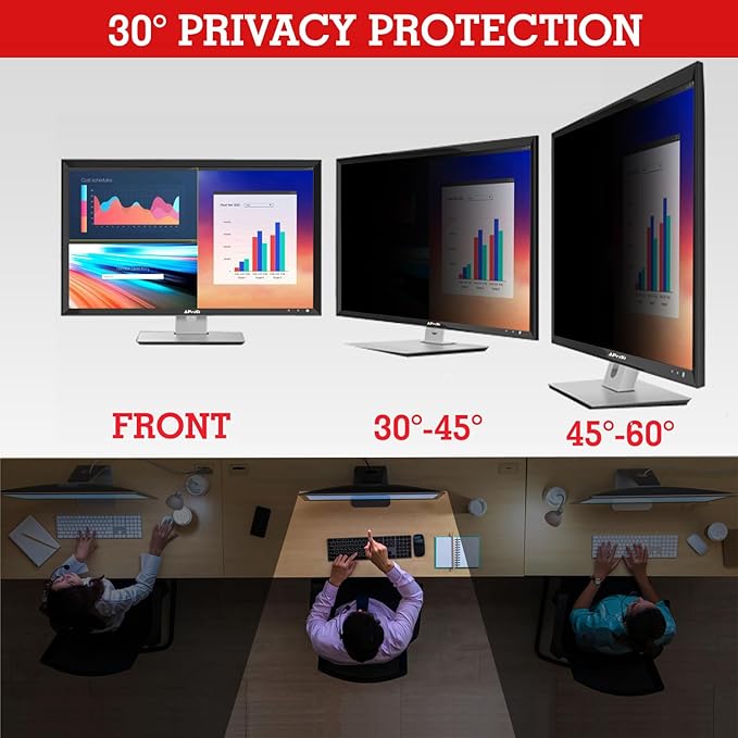 34 Inch Privacy Screen Filter for 21:9 Ultrawide Curved Monitor | Privacy Shield | Anti-Glare | Anti-Blue light Protector | Eye Protection | Computer Security Private Filter