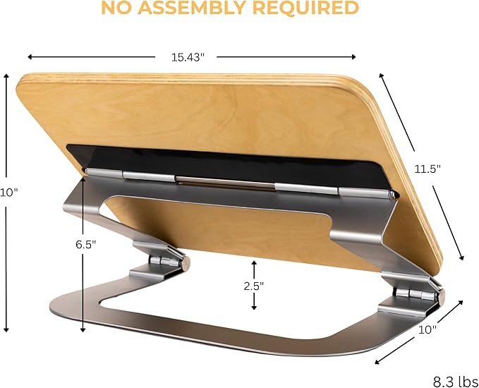 Under Desk Footrest for Active Sitting – Motion Rocking Foot Rest to Bounce & Fidget While You Work – Ergonomic Wooden Desk Foot Rest for Circulation & Focus – Hopper