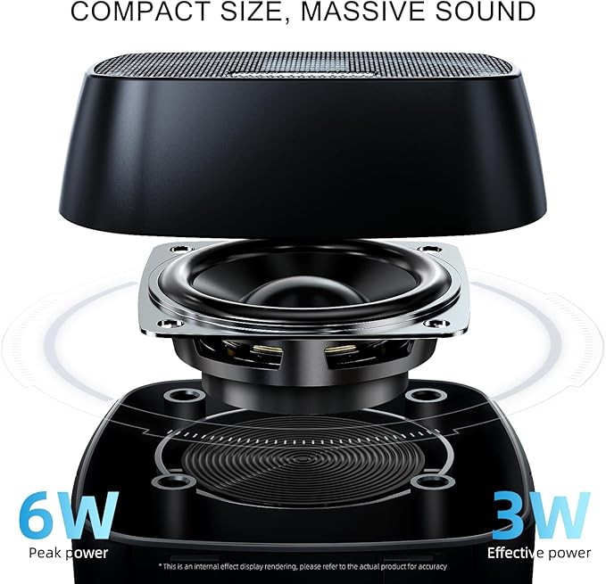 Computer Speakers for Desktop PC, 2.0 Stereo USB-Powered Speakers with 3.5mm AUX, in-Line Volume Control with LED Lights, Compact Plug and Play Speakers for Students, Teens, Monitor, Laptop